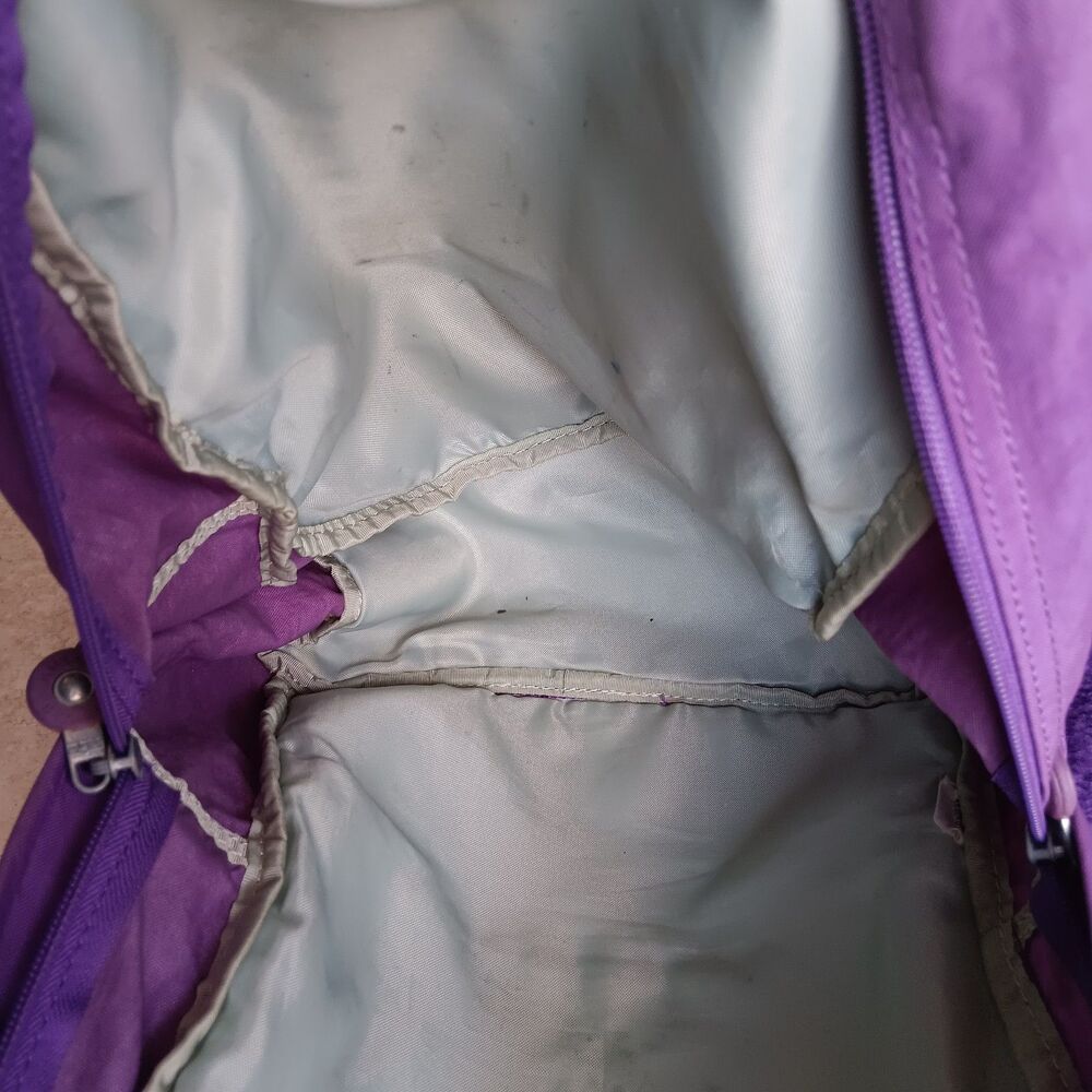 Kipling Challenger Medium Backpack Dark Plum/Viol… - image 6